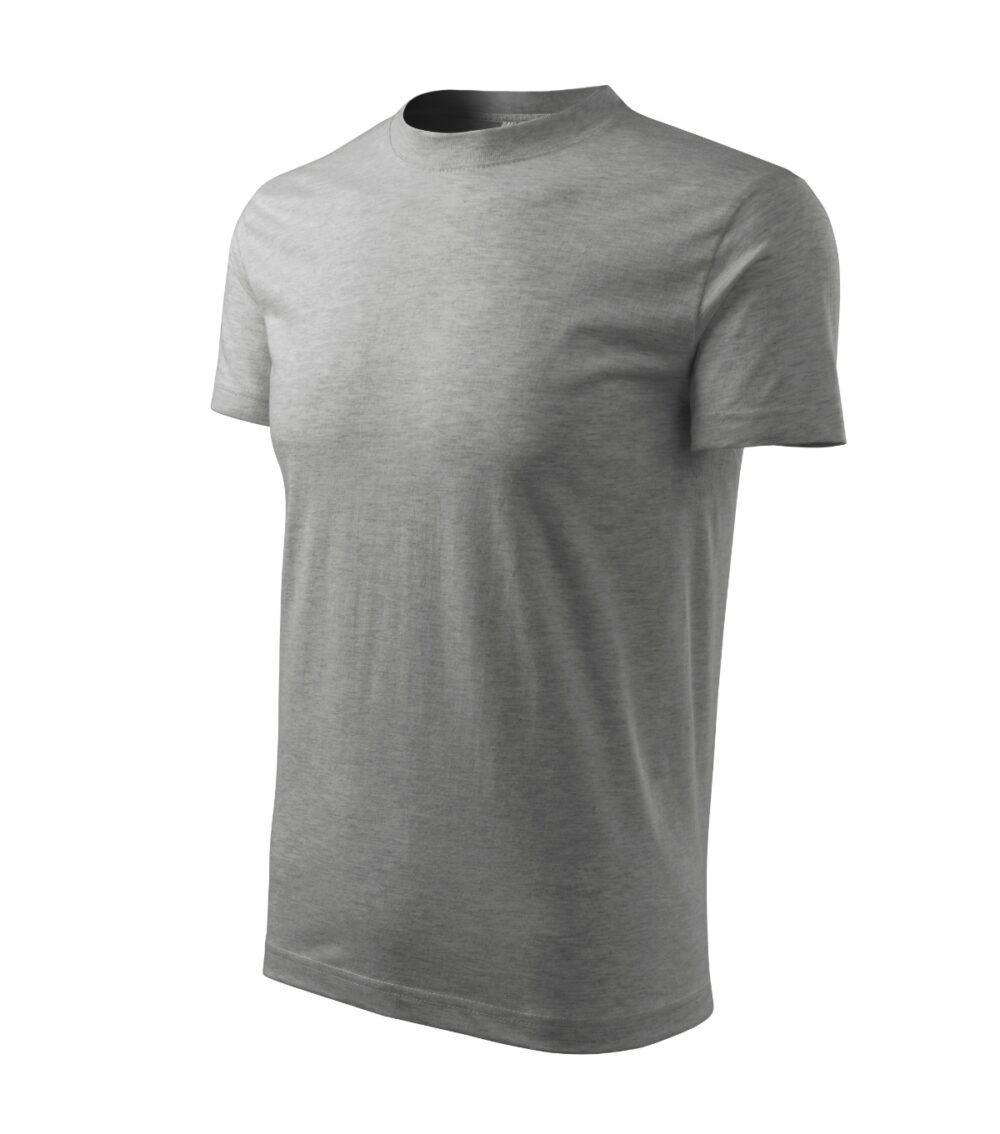 Koszulka unisex MALFINI Classic — Ciemnoszary melanż