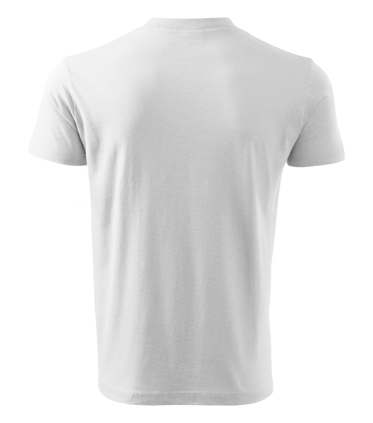 Koszulka unisex MALFINI V-neck — Biały - obrazek 5