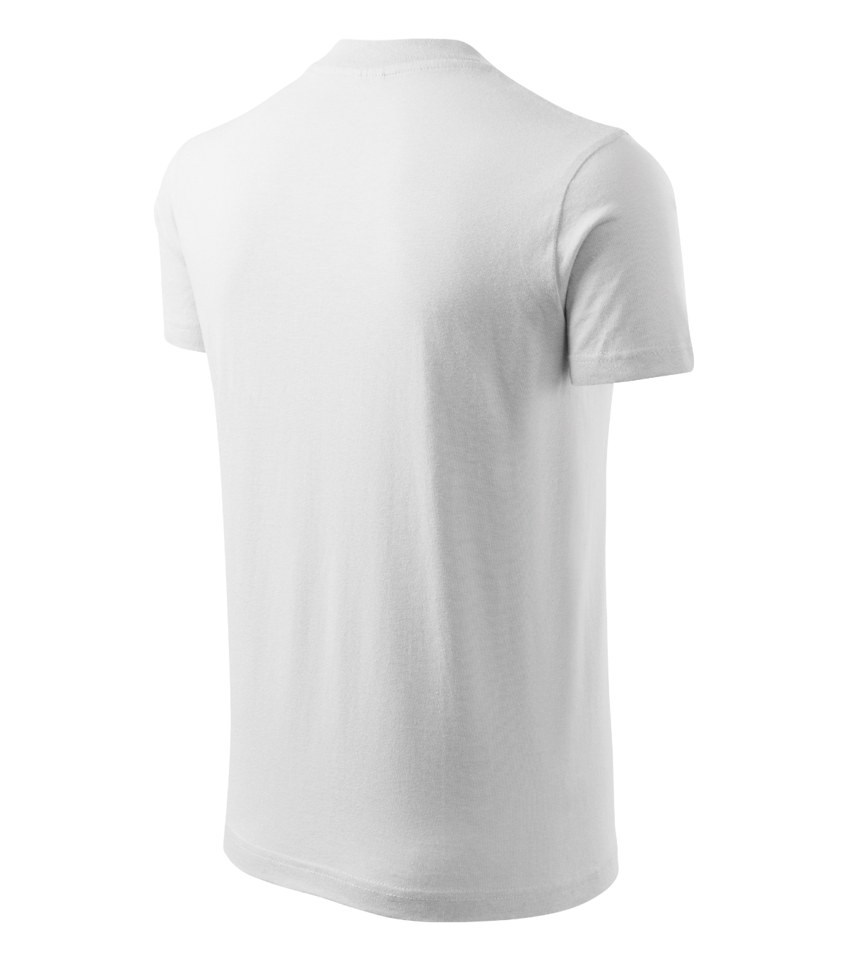 Koszulka unisex MALFINI V-neck — Biały - obrazek 4
