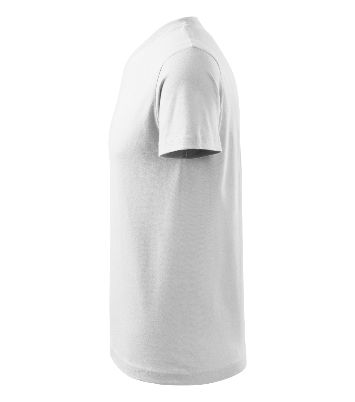 Koszulka unisex MALFINI V-neck — Biały - obrazek 3
