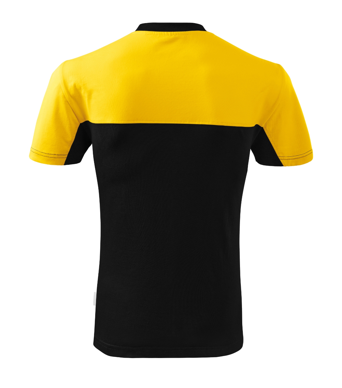 Koszulka unisex RIMECK Colormix — Żółty - obrazek 4
