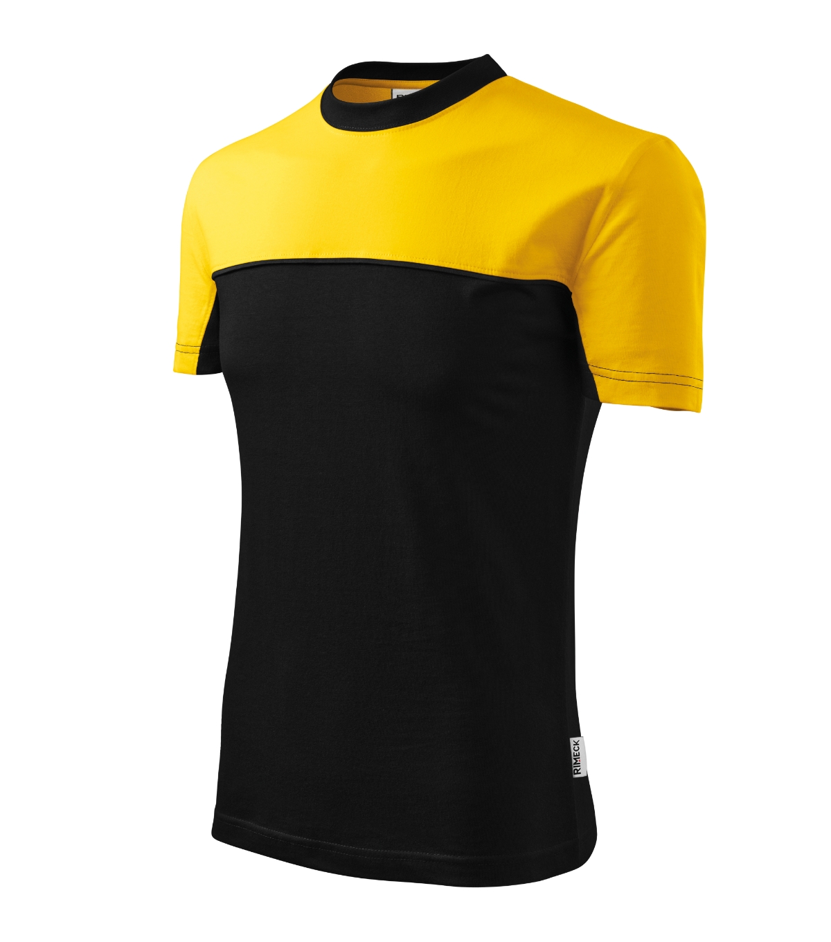 Koszulka unisex RIMECK Colormix — Żółty