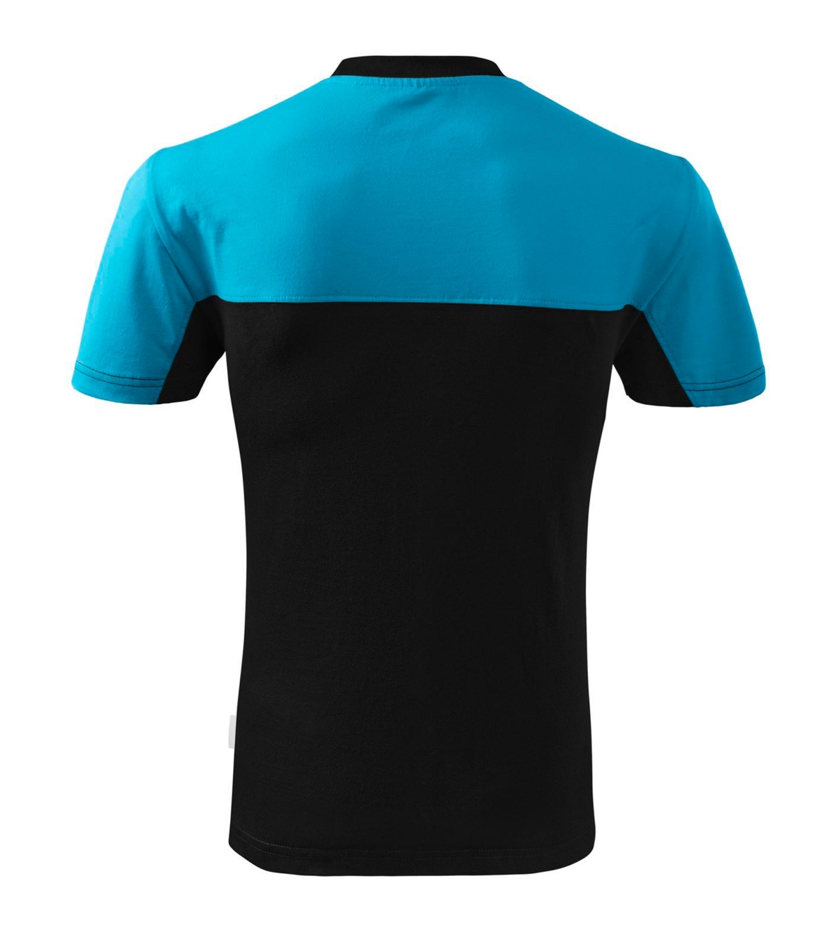 Koszulka unisex RIMECK Colormix — Turkus - obrazek 4