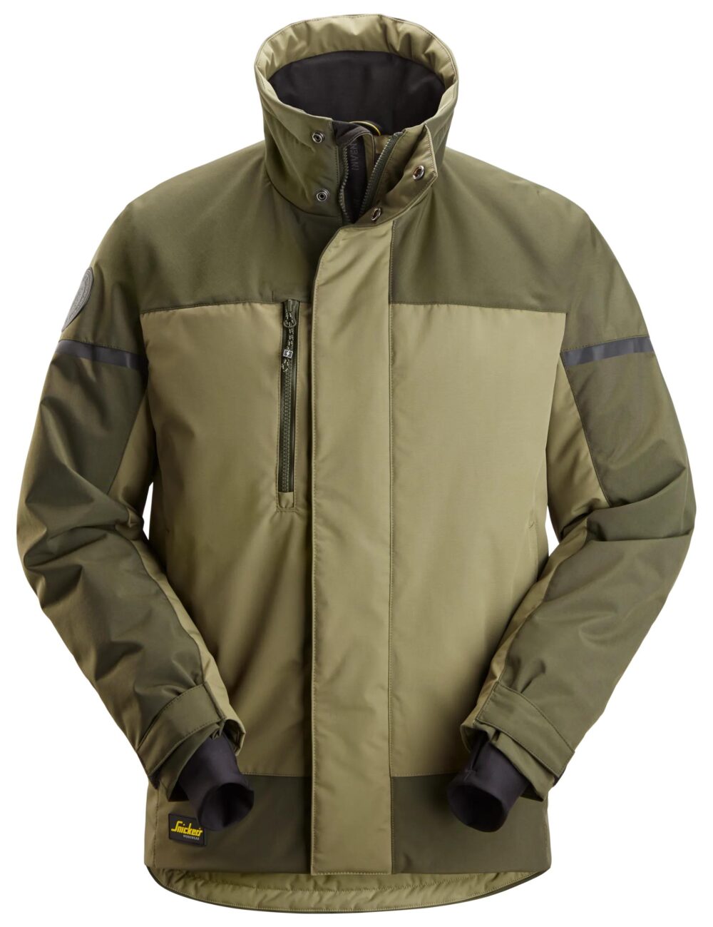 AllroundWork, Kurtka ocieplana — Khaki / Ciemne Khaki