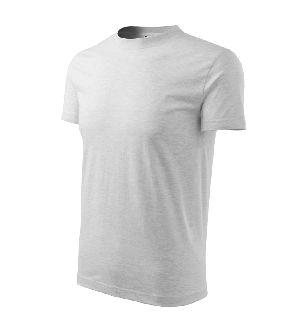 Koszulka unisex MALFINI Heavy — Jasnoszary melanż