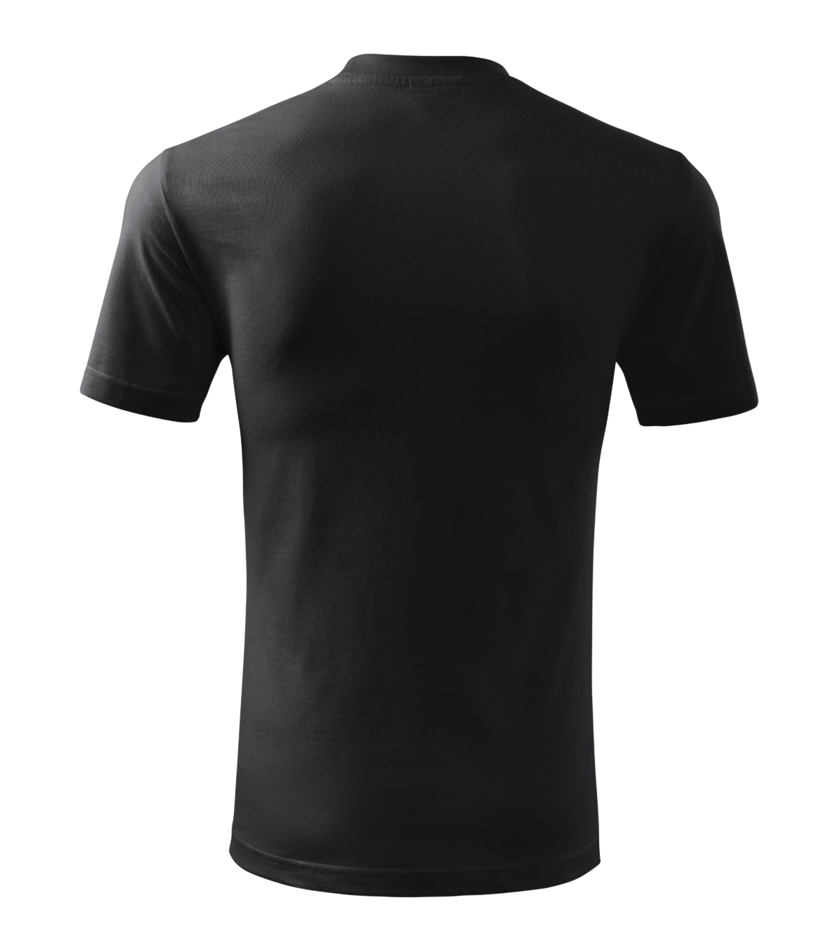 Koszulka unisex MALFINI Heavy — Ebony gray - obrazek 3