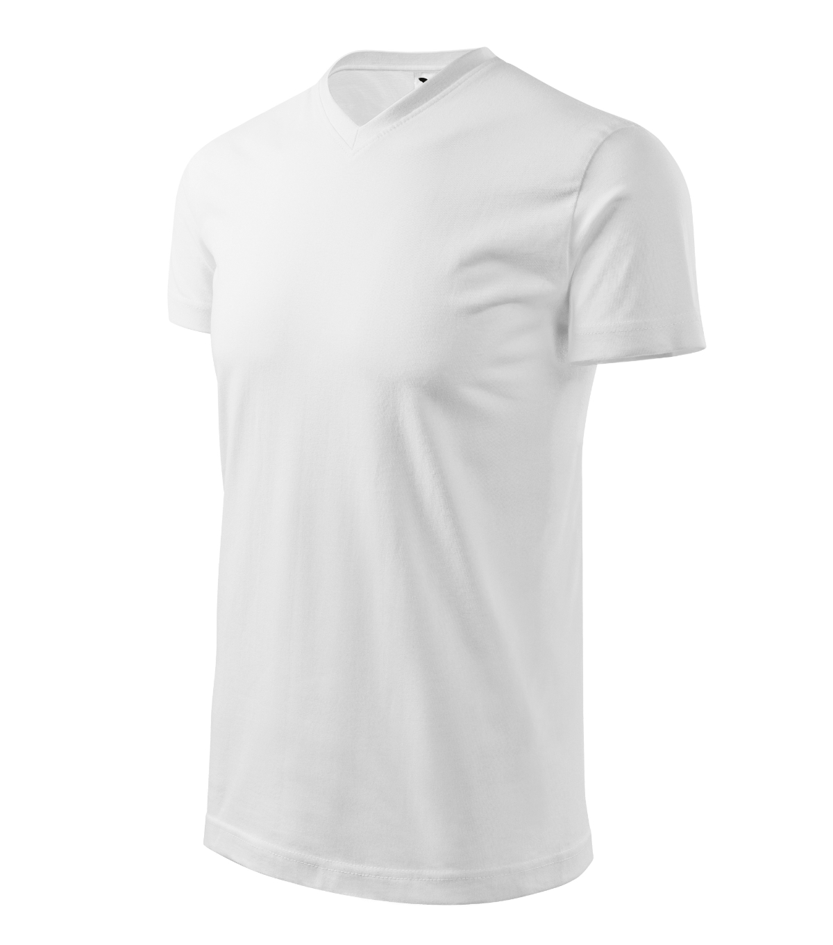 Koszulka unisex MALFINI Heavy V-neck — Biały