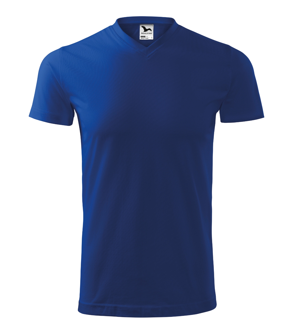 Koszulka unisex MALFINI Heavy V-neck — Chabrowy - obrazek 2