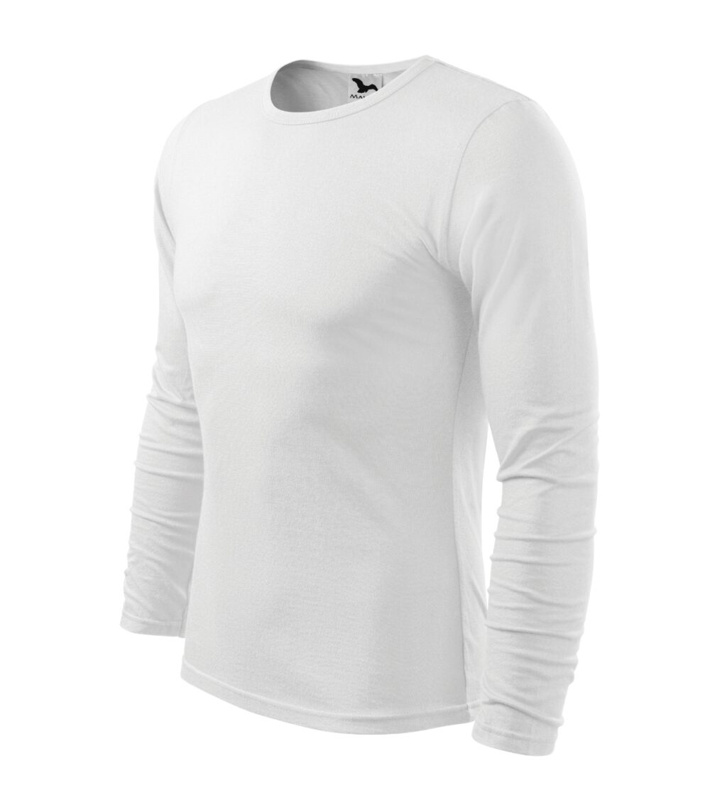 Koszulka męska MALFINI Fit-T LS — Biały