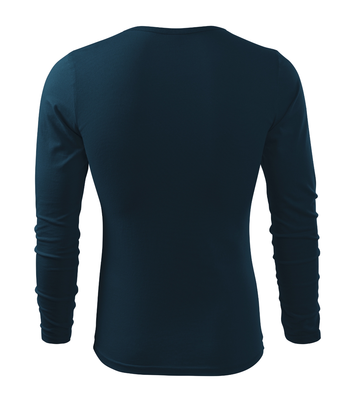 Koszulka męska MALFINI Fit-T LS — Granatowy - obrazek 4