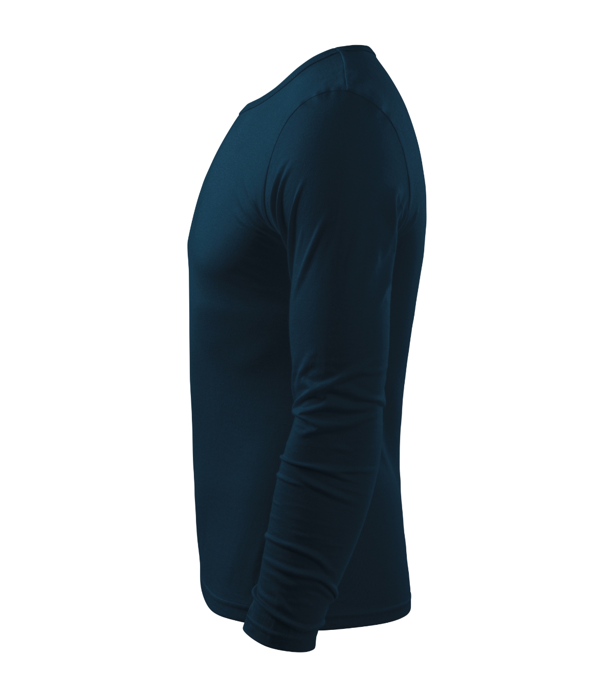 Koszulka męska MALFINI Fit-T LS — Granatowy - obrazek 3