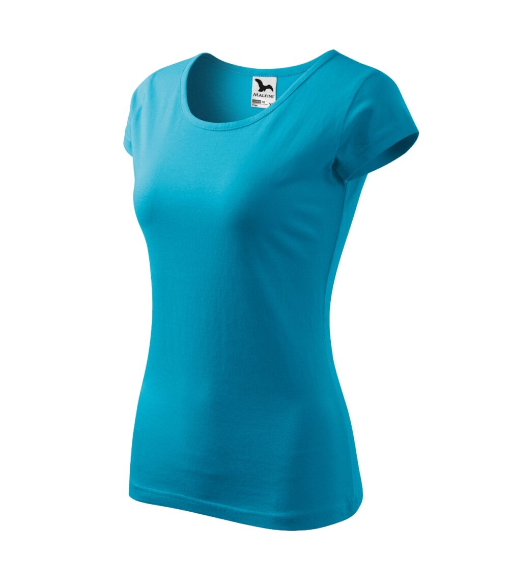 Koszulka damska MALFINI Pure — Turkus