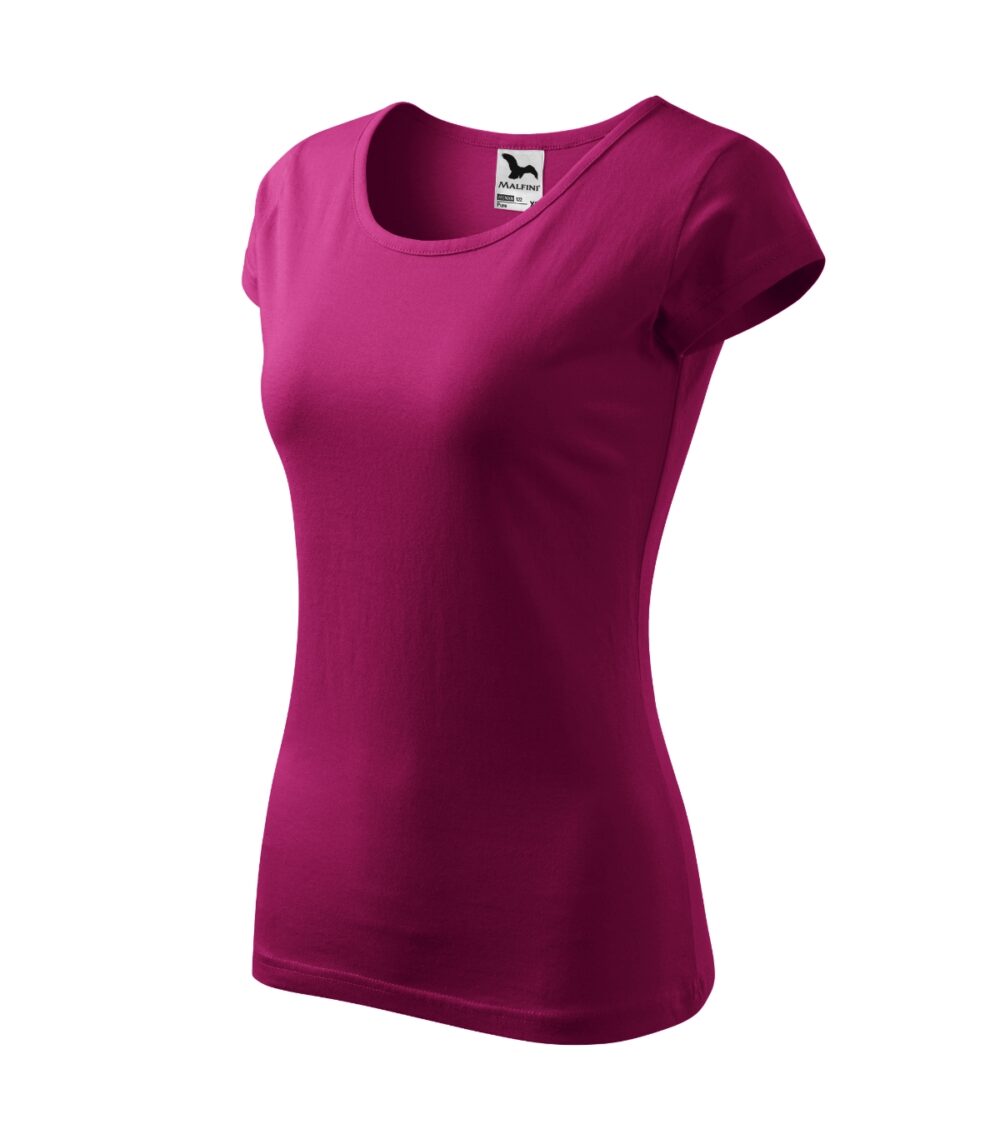 Koszulka damska MALFINI Pure — Fuchsia red