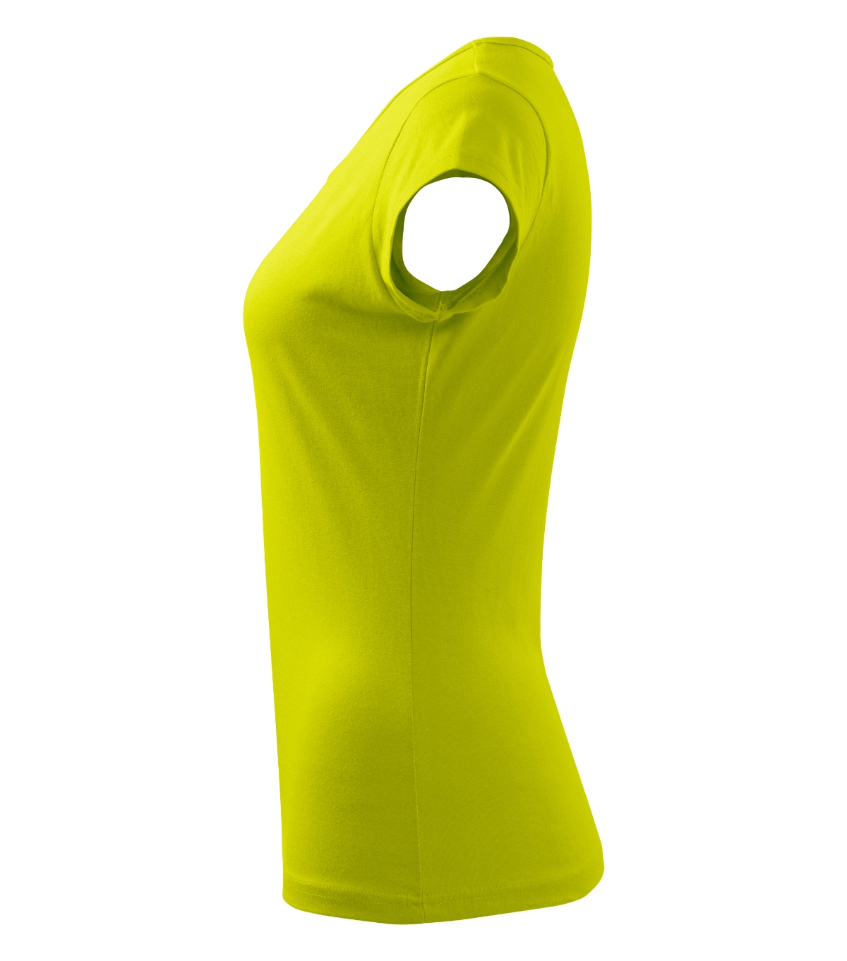 Koszulka damska MALFINI Pure — Limonka - obrazek 3