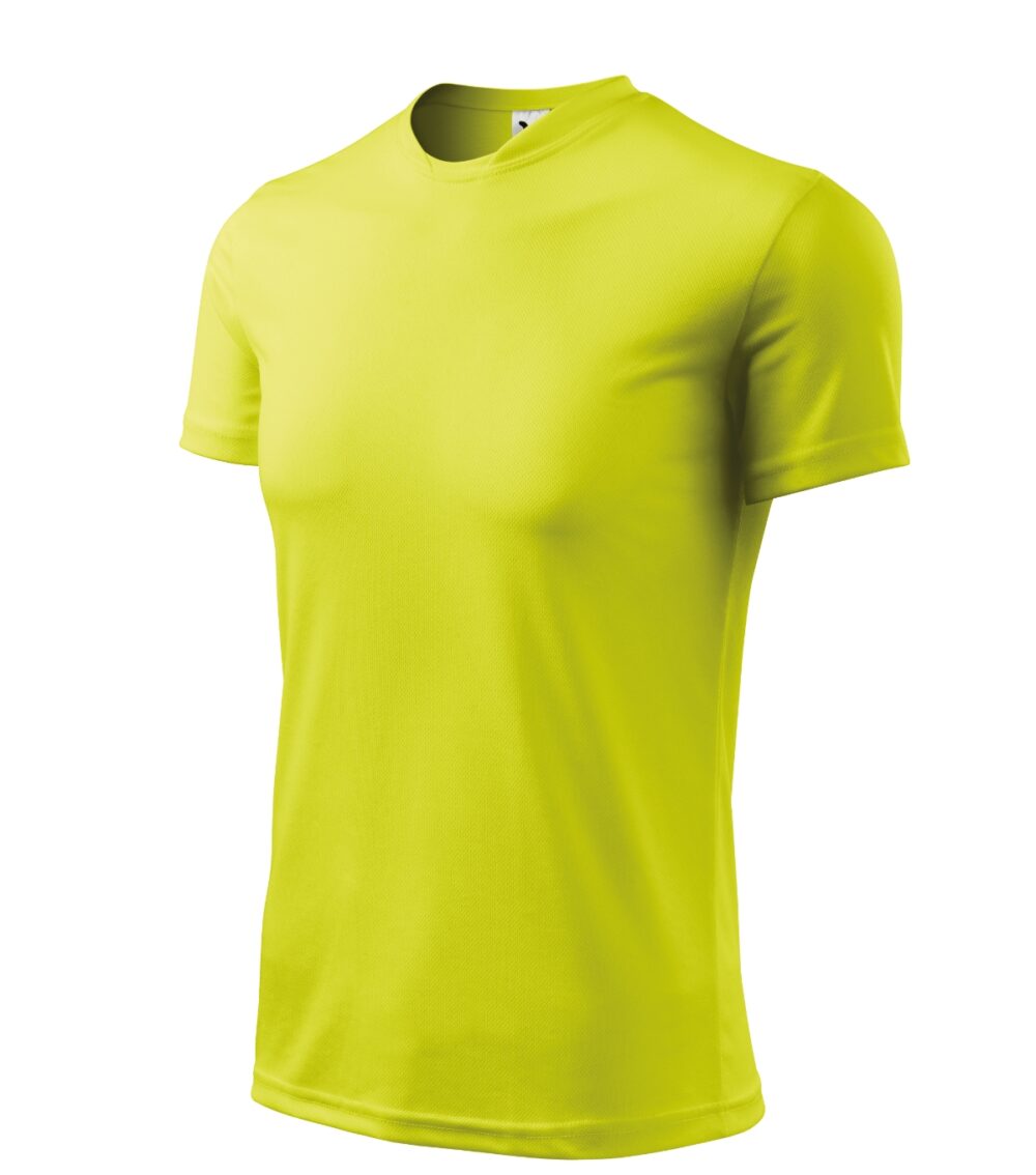 Koszulka męska MALFINI Fantasy — Neon yellow