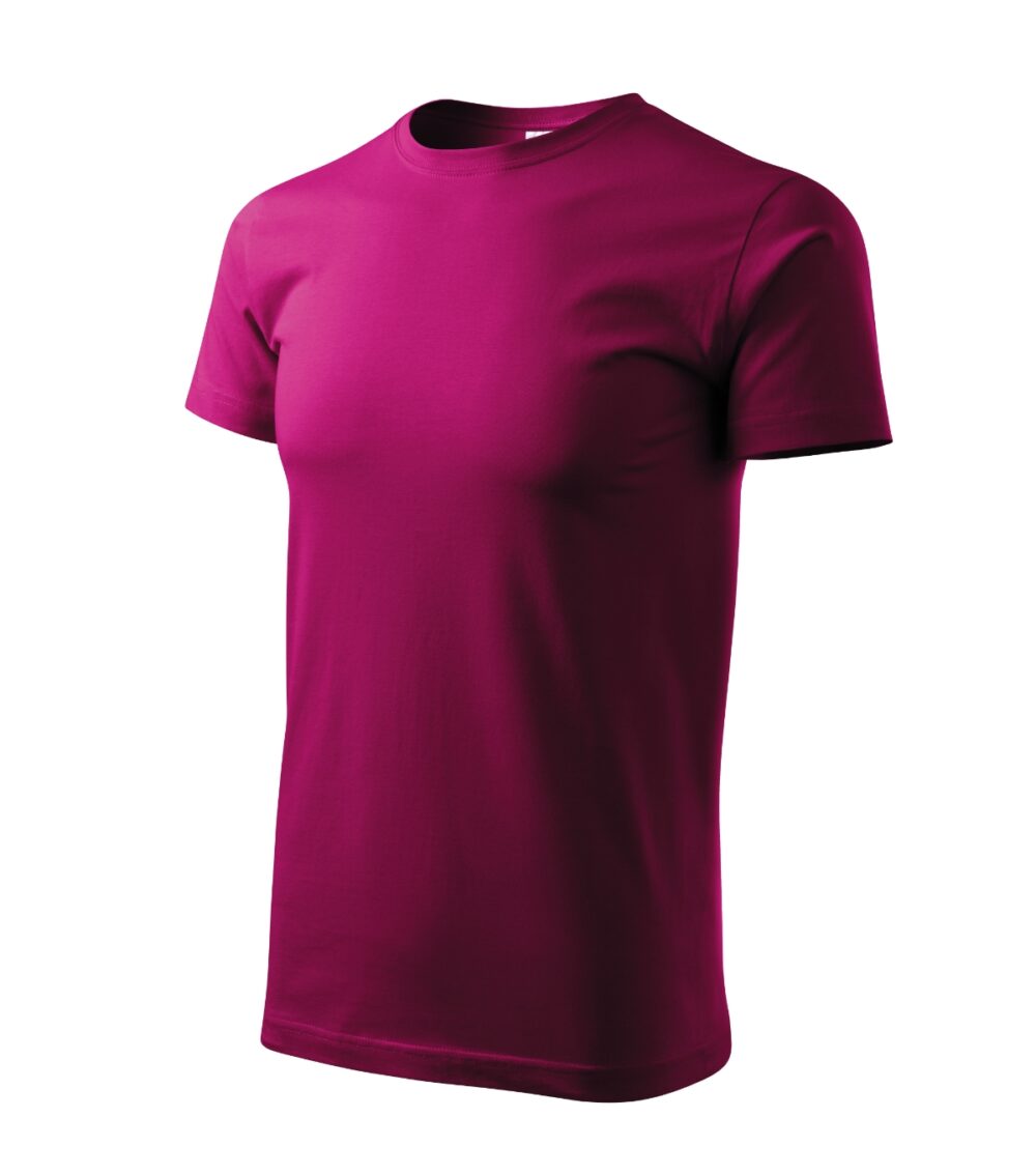 Koszulka męska MALFINI Basic — Fuchsia red