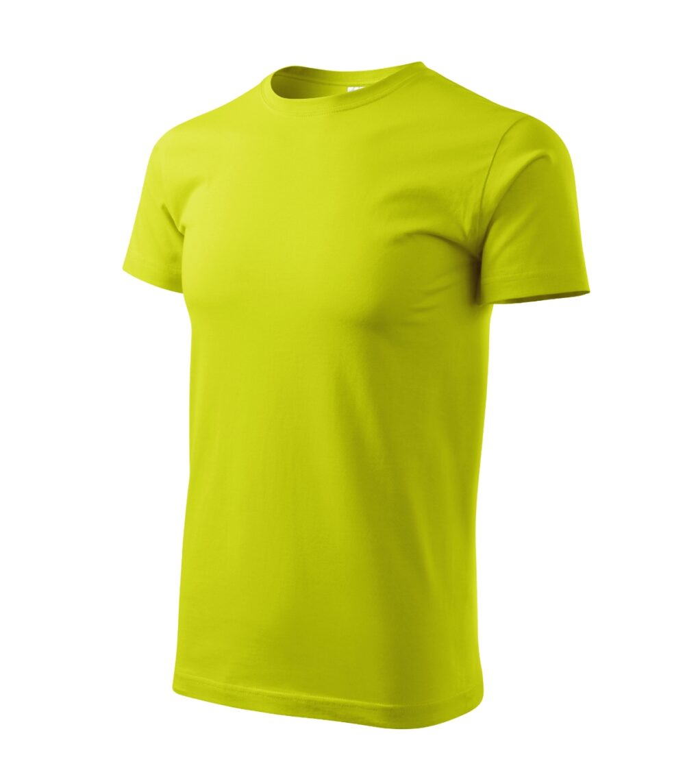 Koszulka męska MALFINI Basic — Limonka