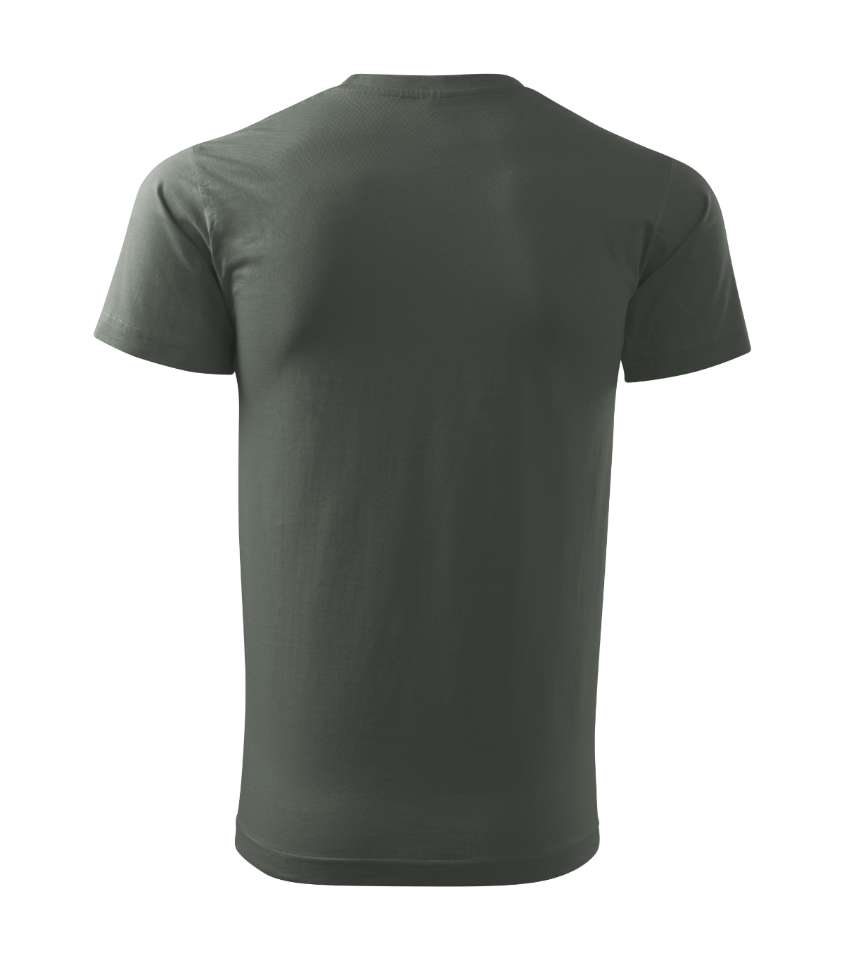 Koszulka męska MALFINI Basic — Ciemny khaki - obrazek 5