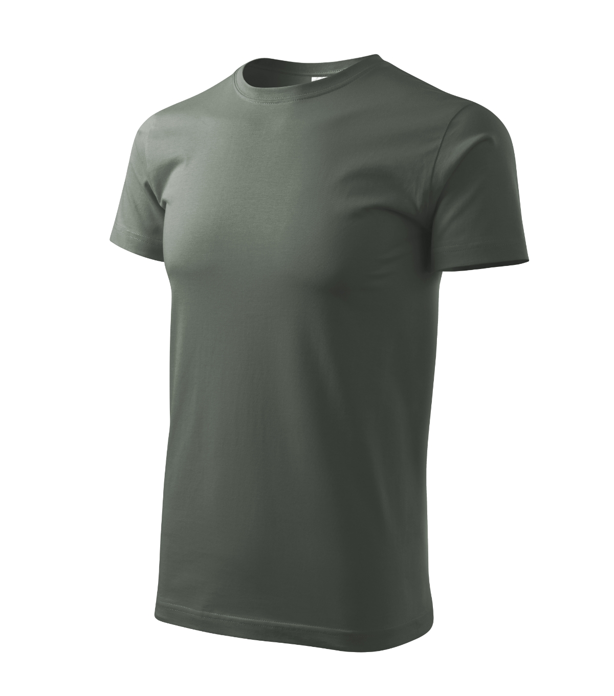 Koszulka męska MALFINI Basic — Ciemny khaki