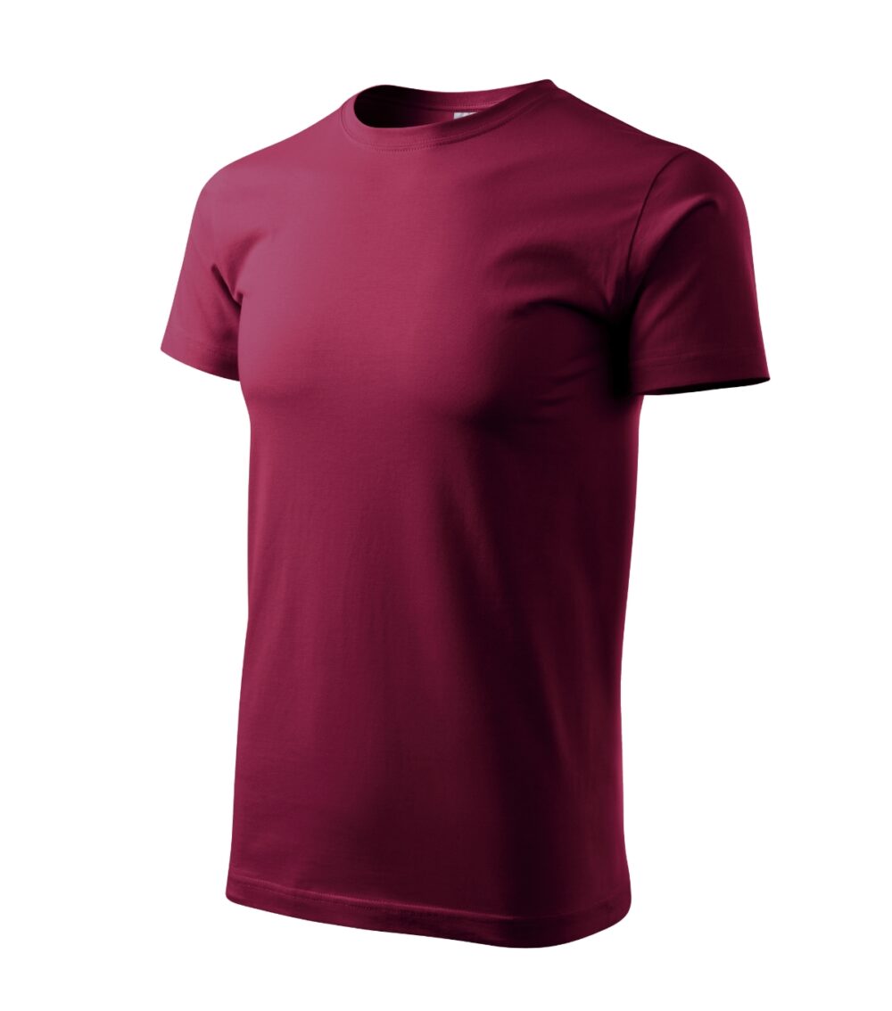 Koszulka męska MALFINI Basic — Garnet