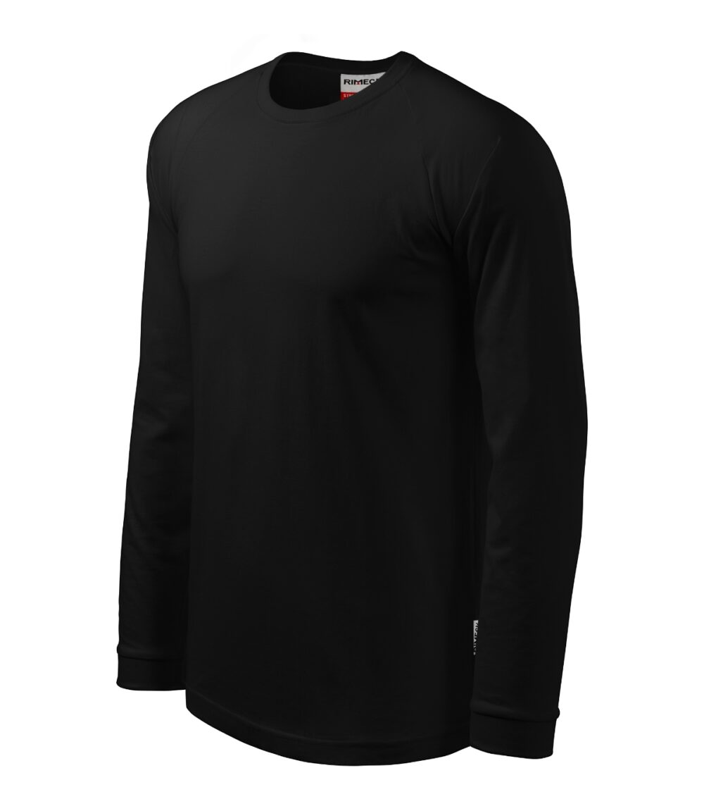 Koszulka unisex RIMECK Street LS — Czarny