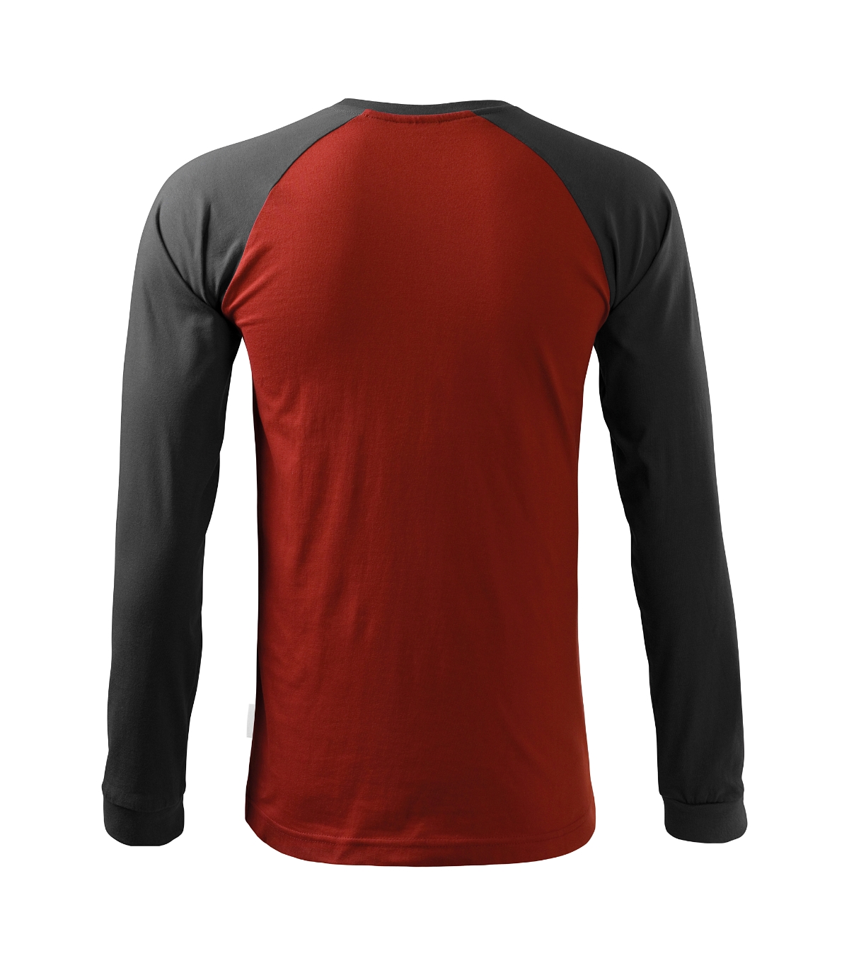 Koszulka unisex RIMECK Street LS — Marlboro czerwony - obrazek 4