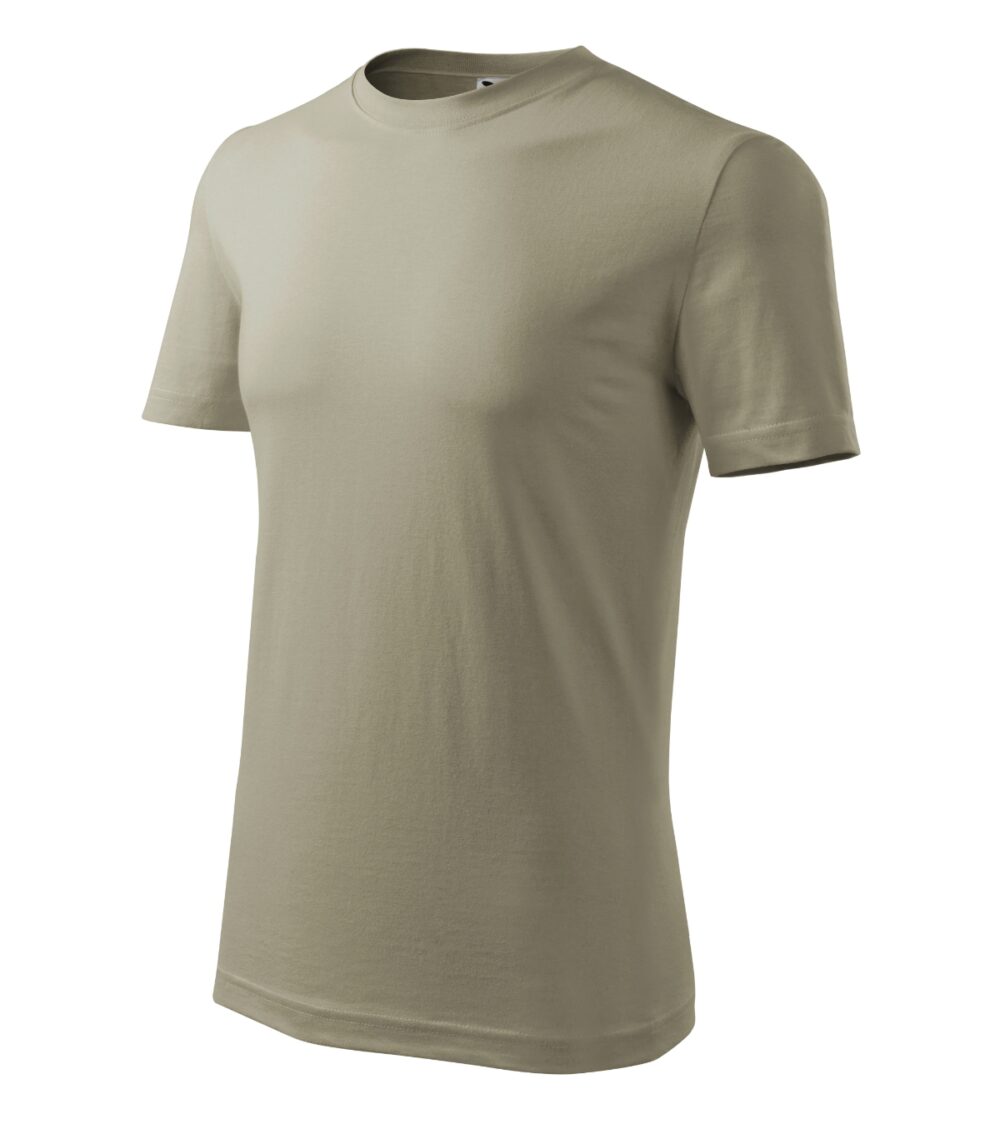 Koszulka męska MALFINI Classic New — Jasny khaki