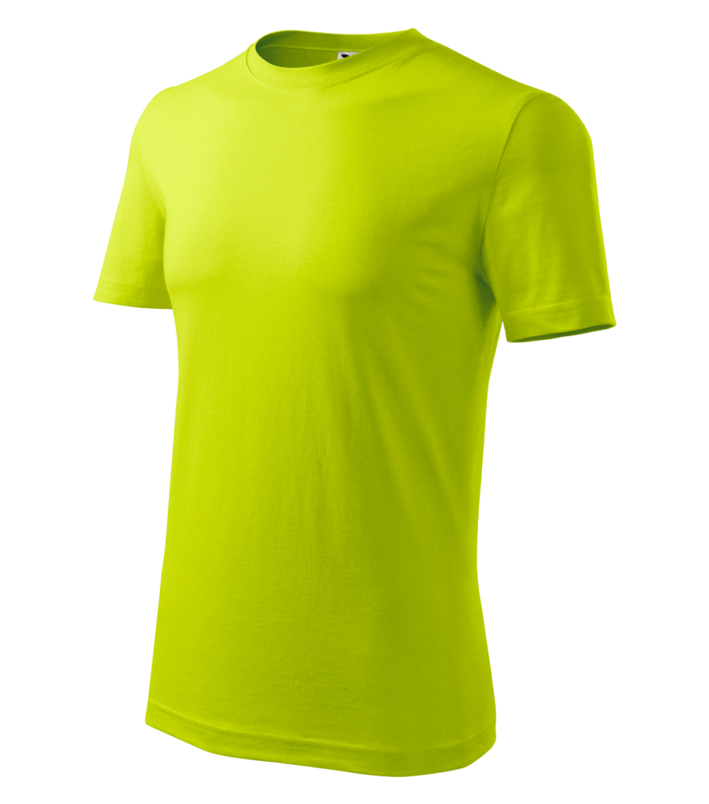 Koszulka męska MALFINI Classic New — Limonka