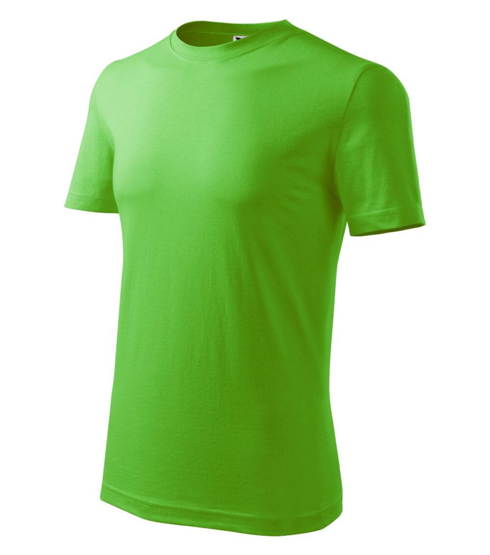 Koszulka męska MALFINI Classic New — Green apple