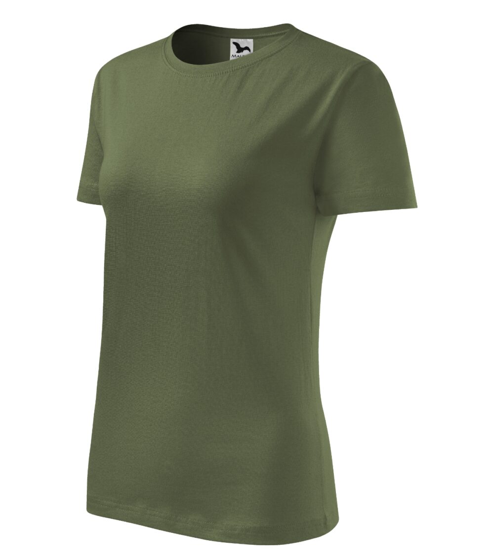 Koszulka damska MALFINI Classic New — Khaki