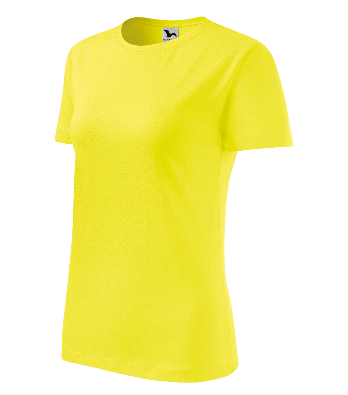 Koszulka damska MALFINI Classic New — Cytrynowy