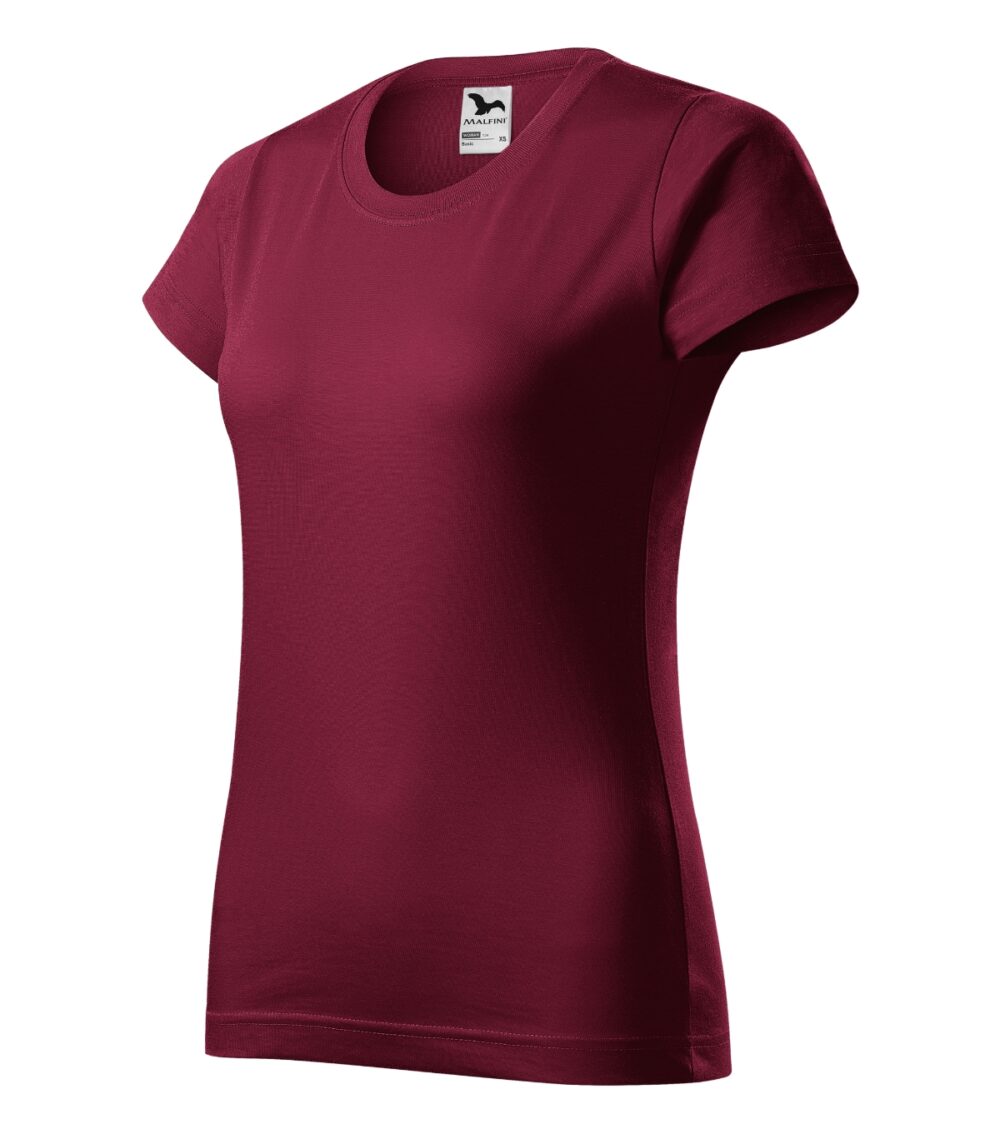 Koszulka damska MALFINI Basic — Garnet