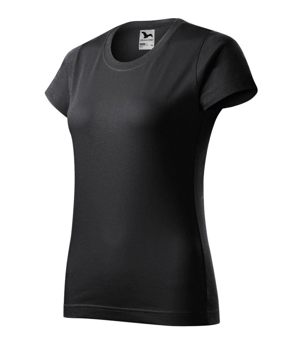 Koszulka damska MALFINI Basic — Ebony gray