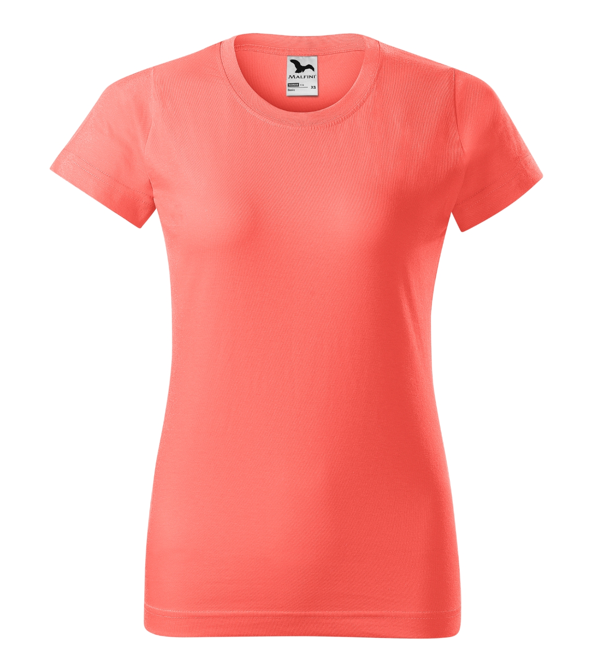 Koszulka damska MALFINI Basic — Coral - obrazek 2