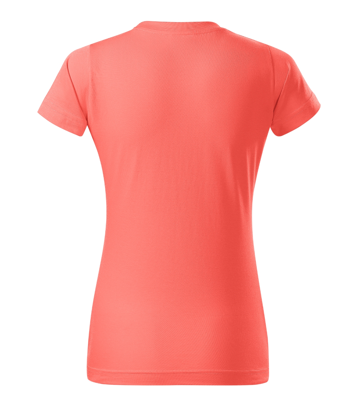 Koszulka damska MALFINI Basic — Coral - obrazek 3