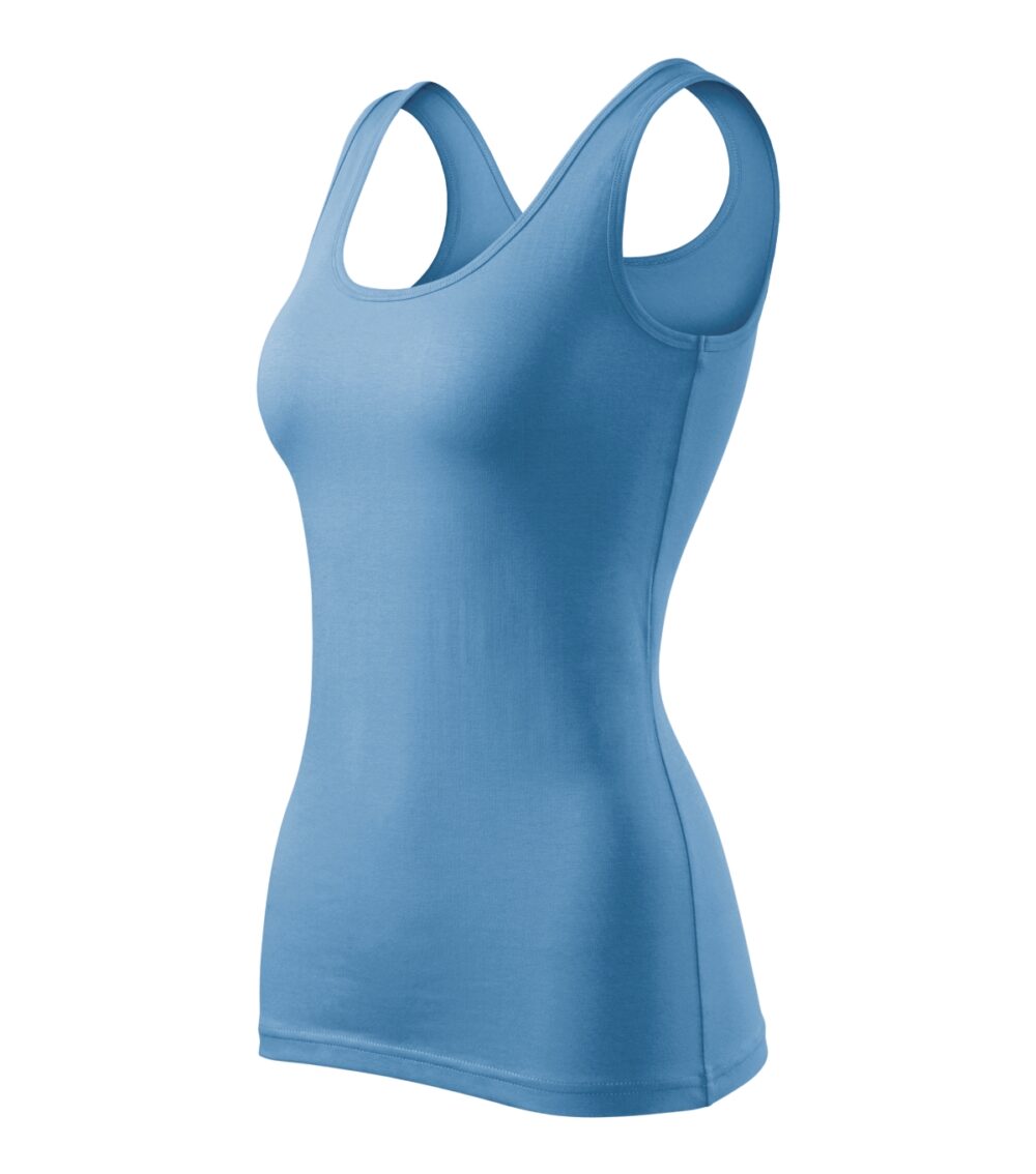 Top damski MALFINI Triumph — Lazurowy
