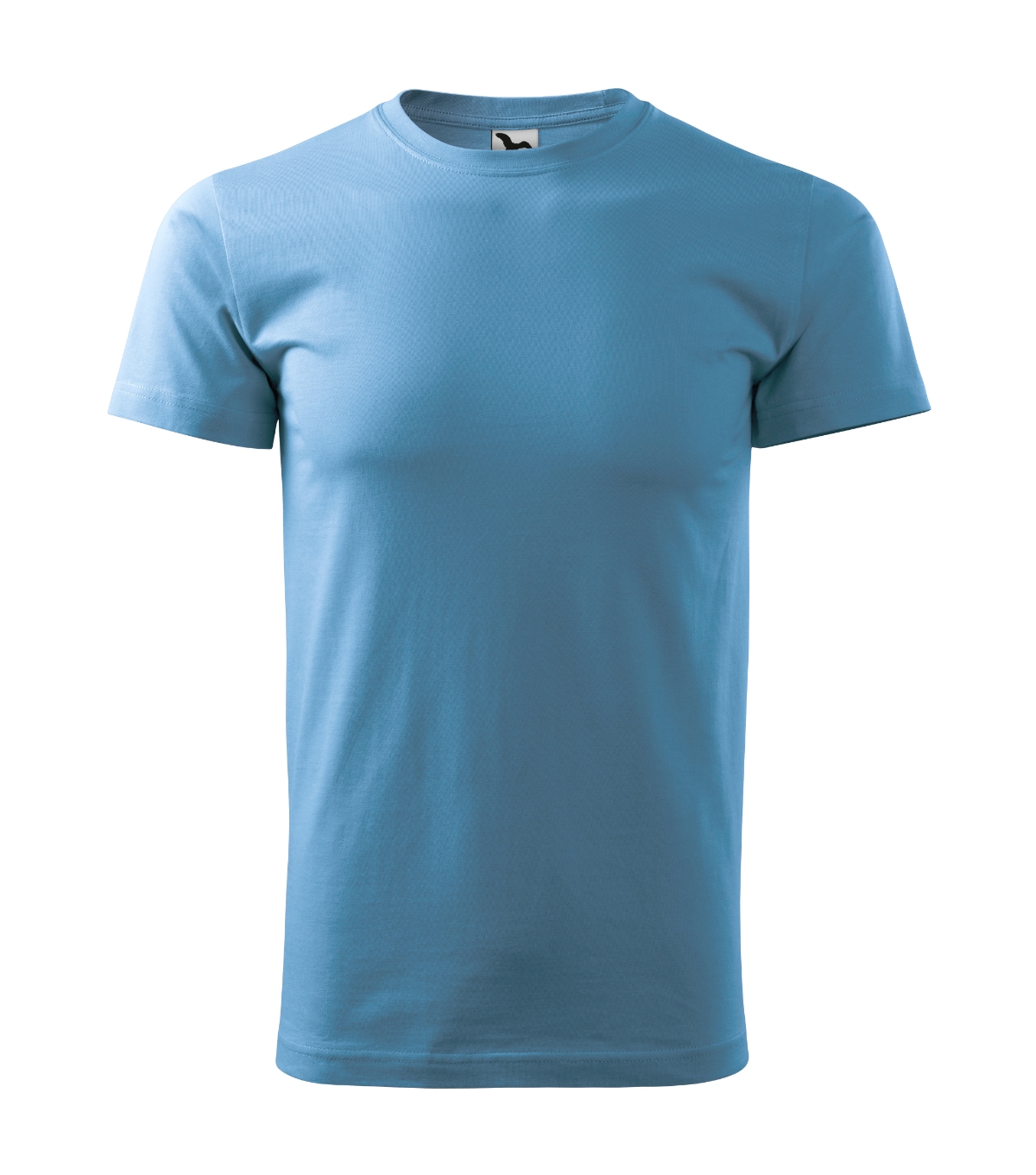 Koszulka unisex MALFINI Heavy New — Lazurowy - obrazek 2