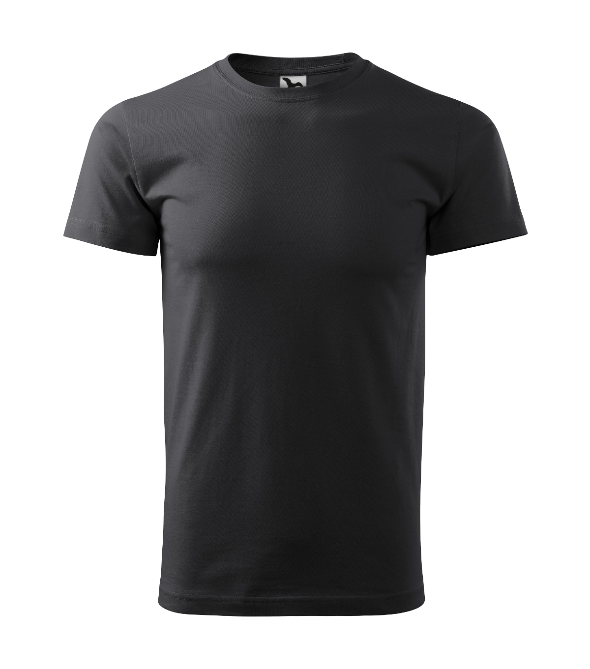 Koszulka unisex MALFINI Heavy New — Ebony gray - obrazek 2