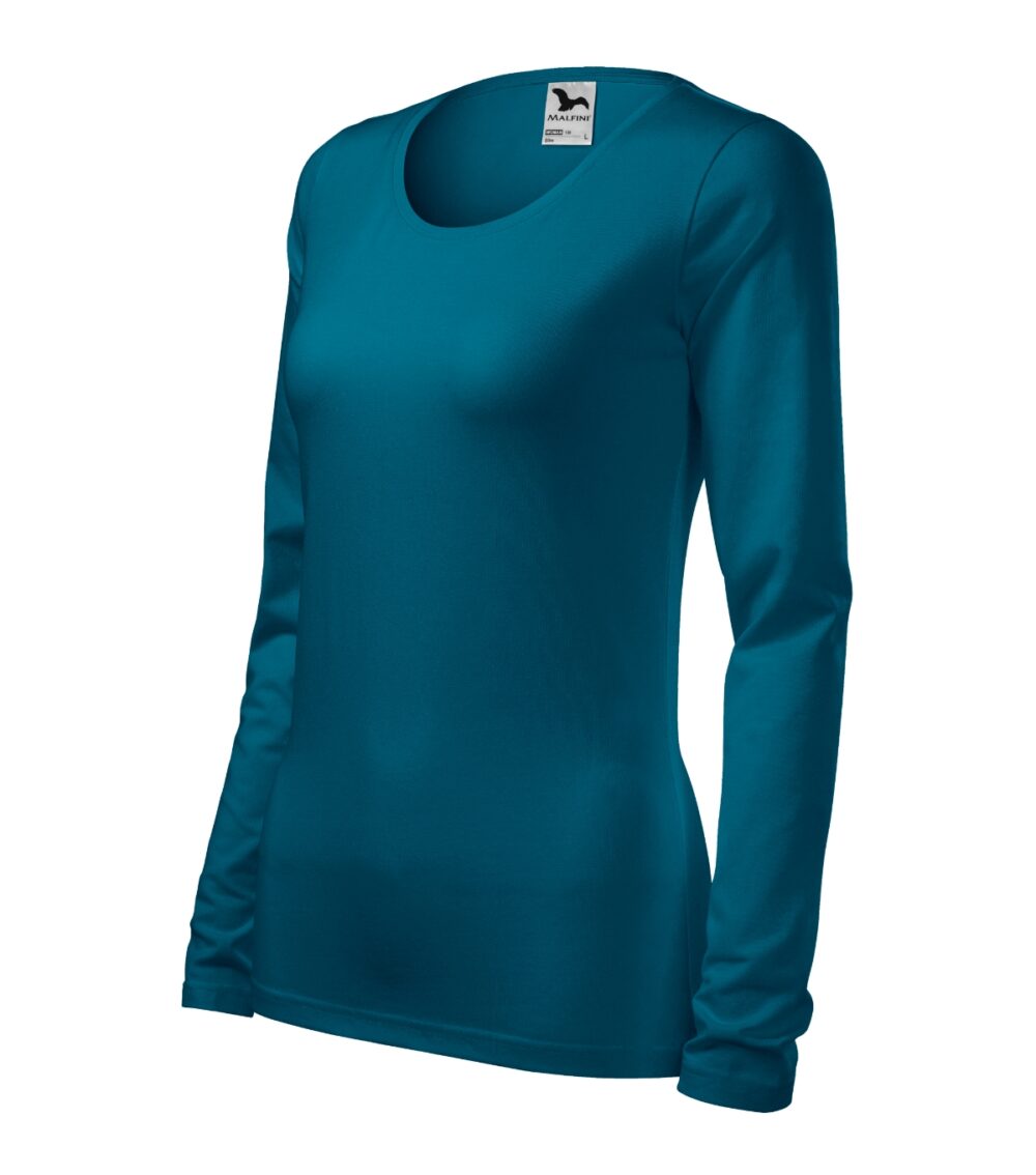 Koszulka damska MALFINI Slim — Petrol blue