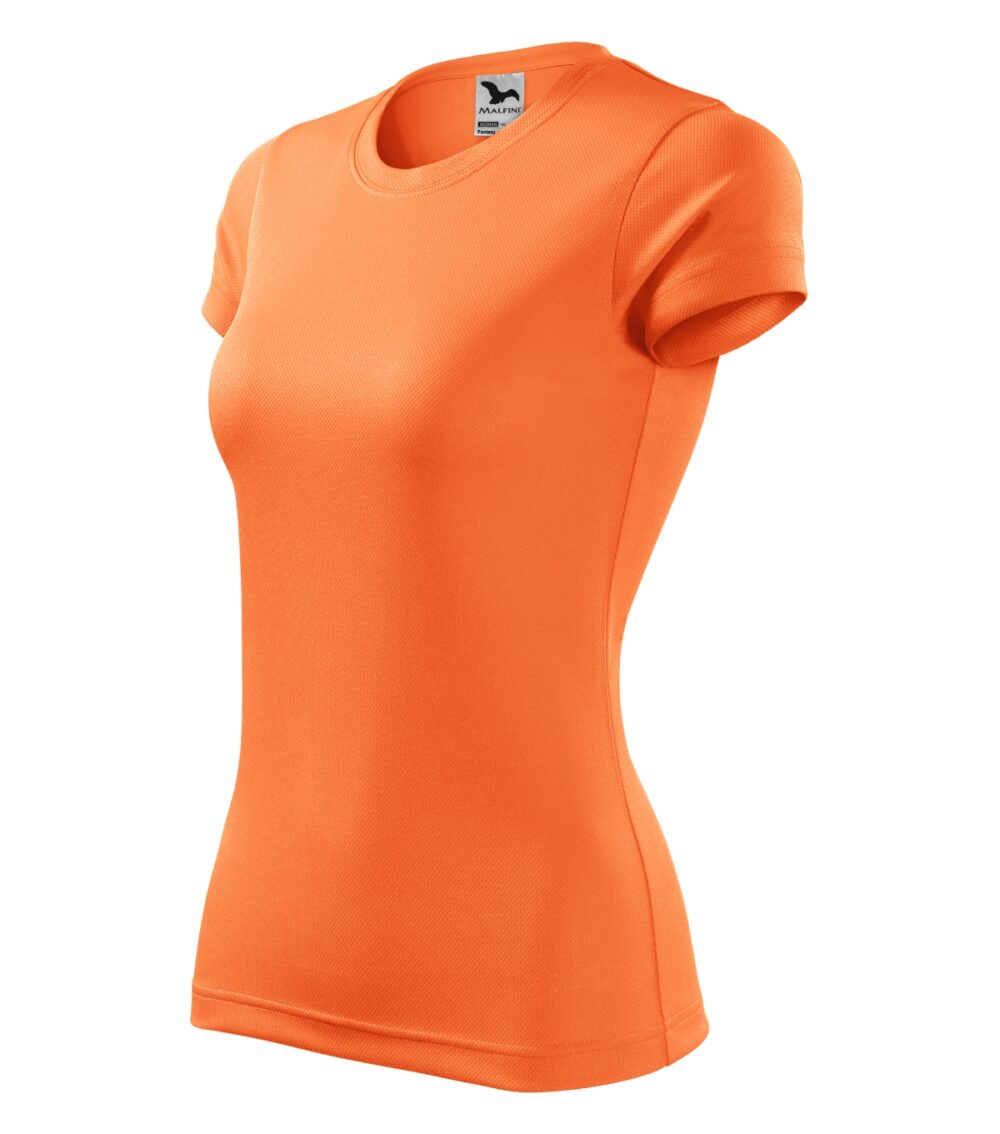 Koszulka damska MALFINI Fantasy — Neon mandarine