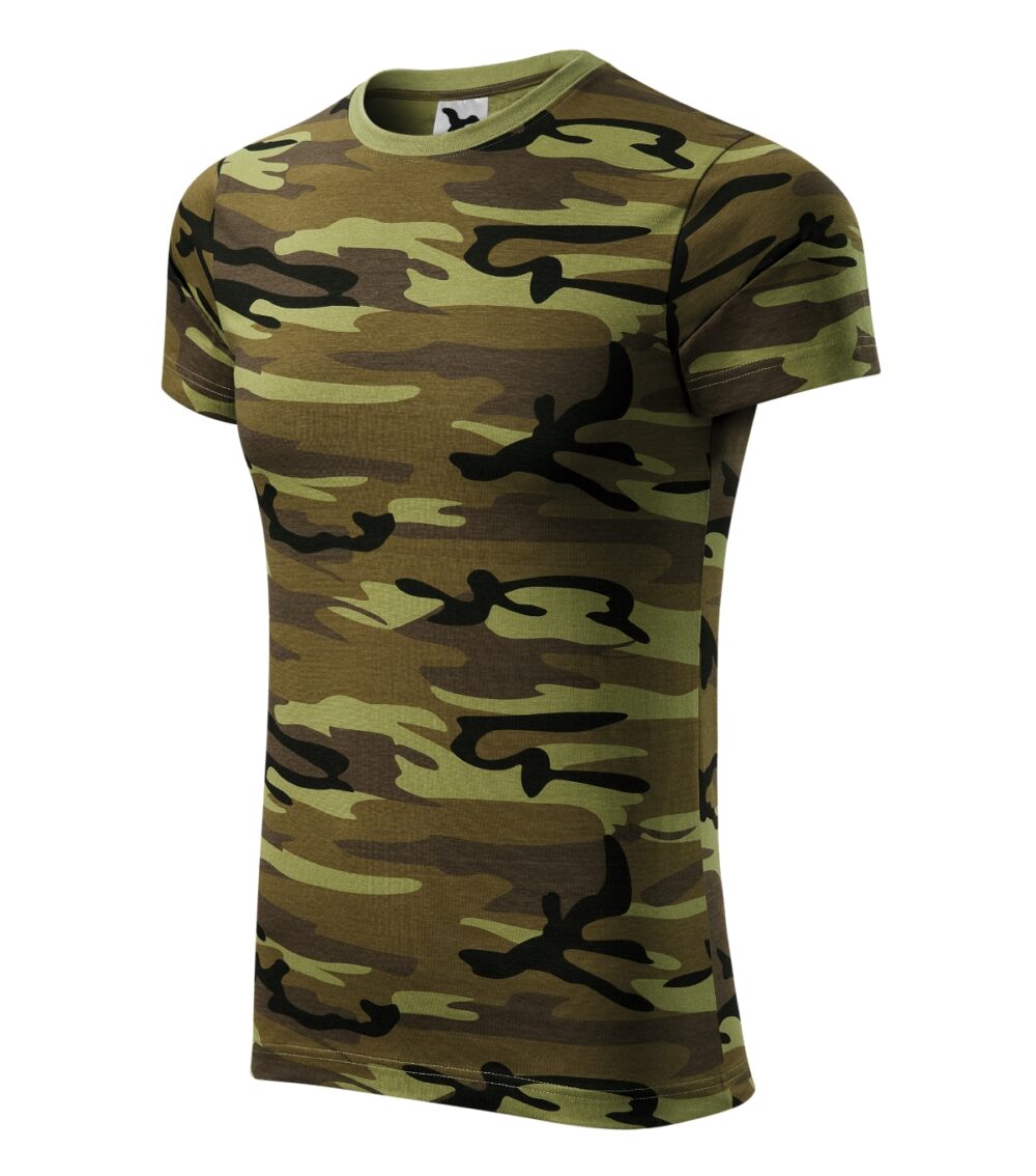 Koszulka unisex MALFINI Camouflage — Camouflage green