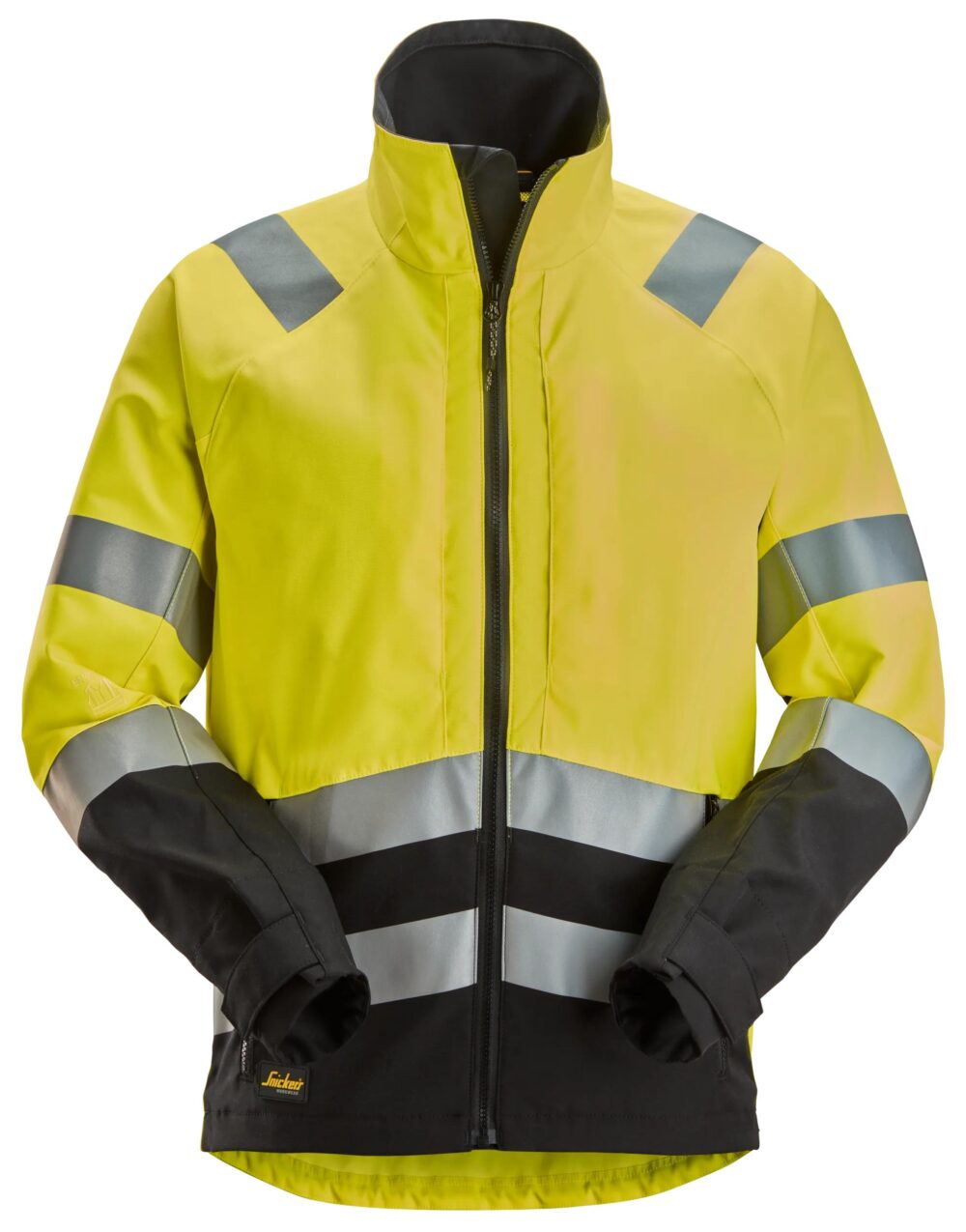 High-Vis, Kurtka odblaskowa, EN 20471/2/3 — Żółty Odblaskowy / Czarny