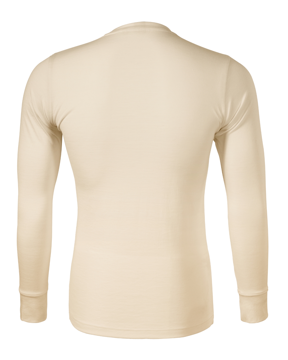 Koszulka męska MALFINI Premium Merino Rise LS — Migdałowy - obrazek 9