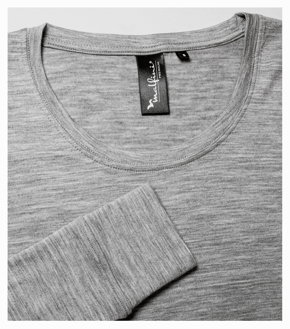 Koszulka damska MALFINI Premium Merino Rise LS — Cameo - obrazek 6
