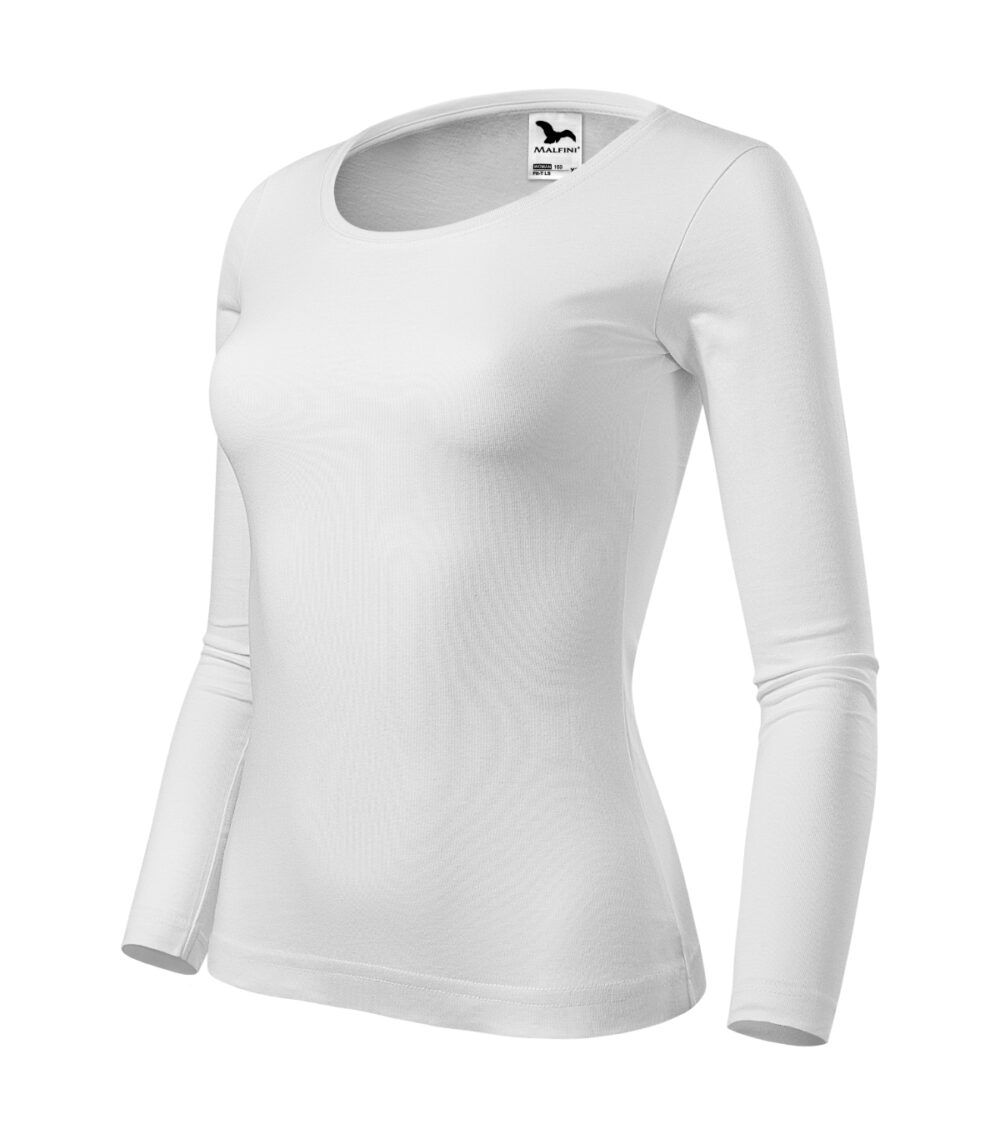 Koszulka damska MALFINI Fit-T LS — Biały
