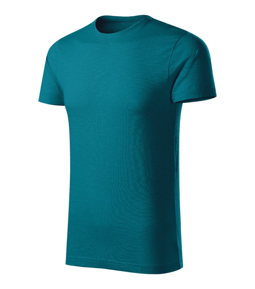 Koszulka męska MALFINI Native (GOTS) — Petrol blue