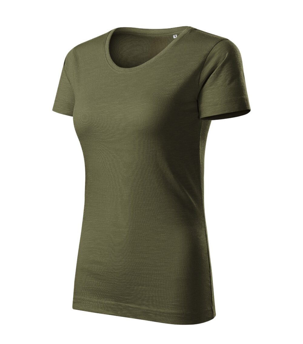 Koszulka damska MALFINI Native (GOTS) — Military