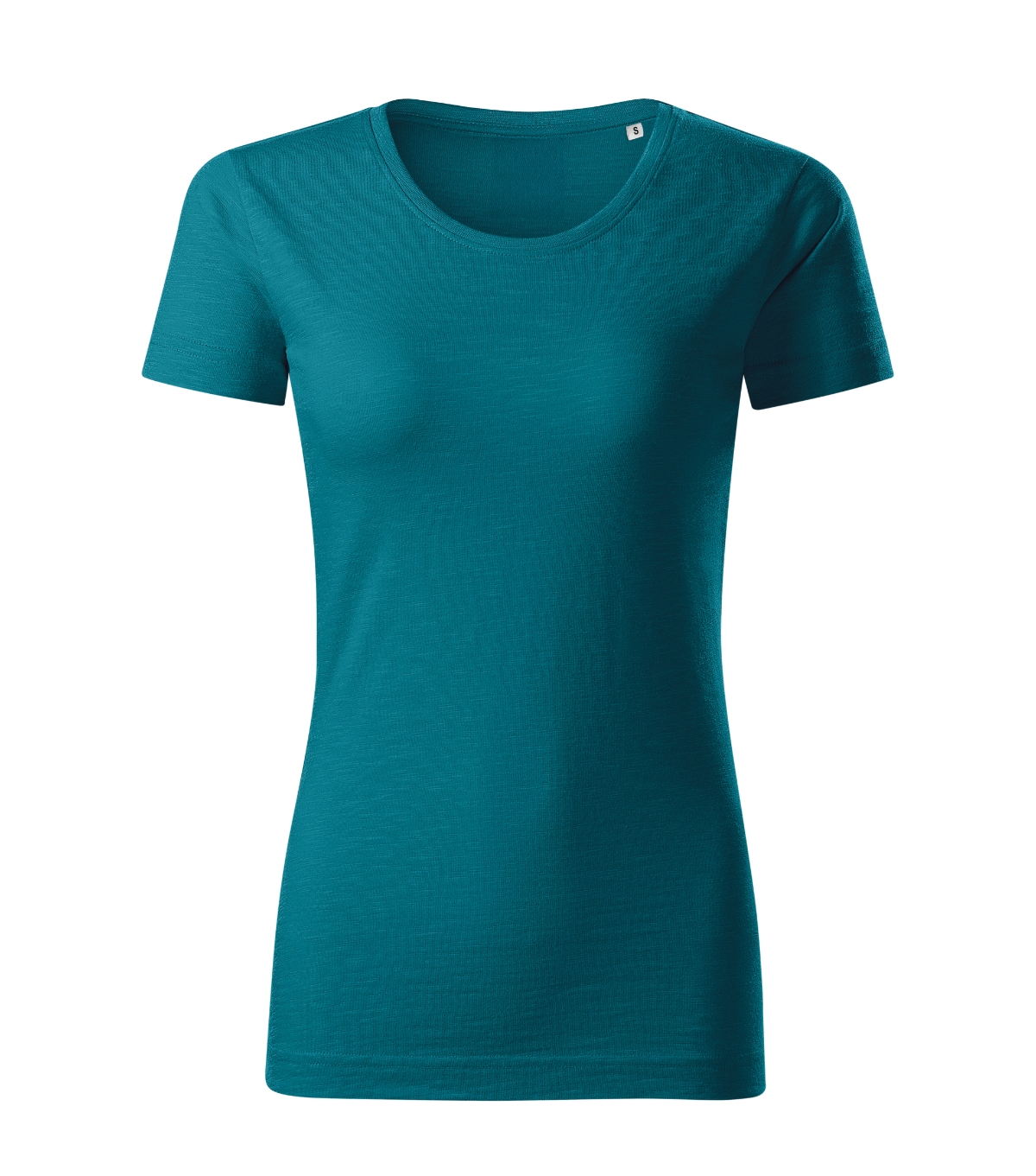 Koszulka damska MALFINI Native (GOTS) — Petrol blue - obrazek 2