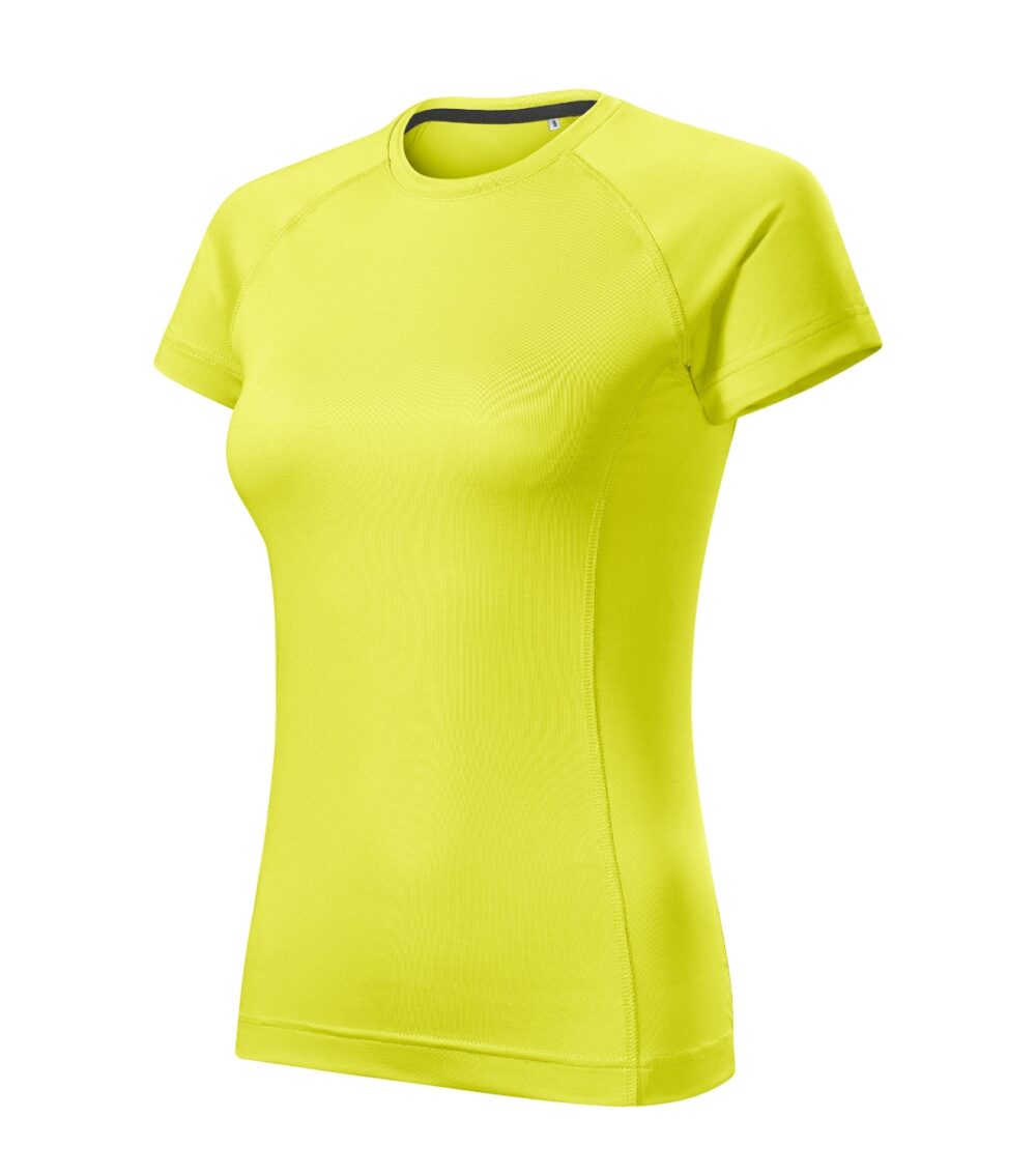 Koszulka damska MALFINI Destiny — Neon yellow