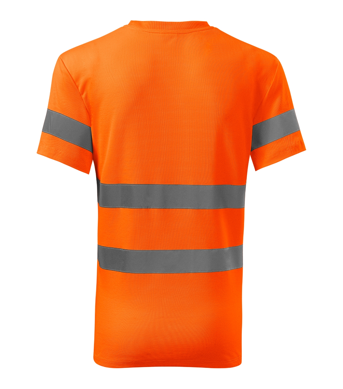 Koszulka unisex RIMECK HV Protect — Fluorescencyjny pomarańczowy - obrazek 3